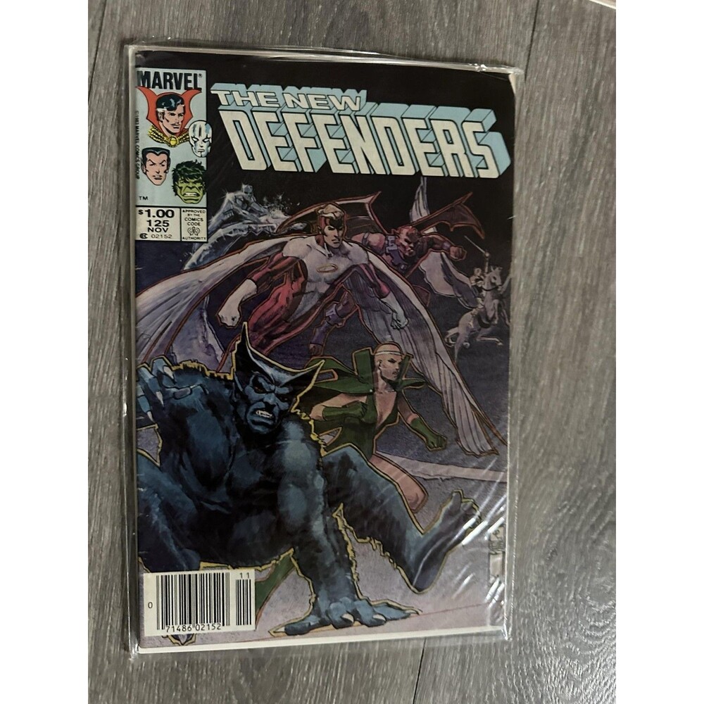 Marvel The New Defenders #125 Single Issue Comic Nov Beast Color US Vintage